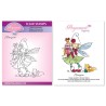 (STA-CN-11906-A6)Pergamano clear stamp Pixie Poppets - Maisie A6