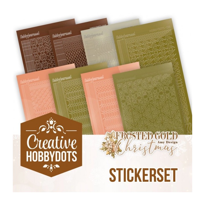 (CHSTS054)Stickerset Creative Hobbydots 54