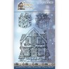 (BBCS10015)Clear Stamps - Berries Beauties - Falling for Christmas - House