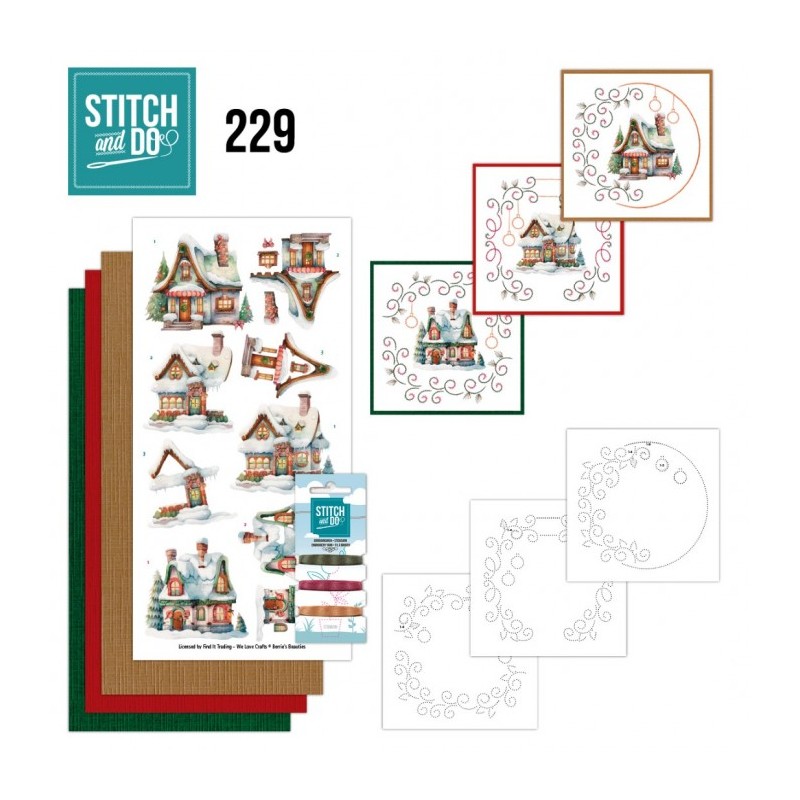 (STDO229)Stitch and Do 229 - Falling for Christmas