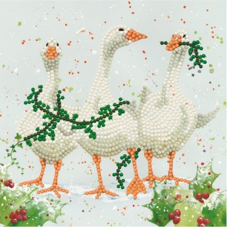 (BMSA48)Sprakle Art Bree Merryn - Christmas - Christmas Geese