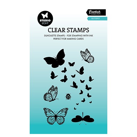 (SL-ES-STAMP738)Studio light SL Stamp Butterfly Essentials nr.738