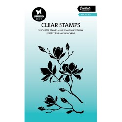 (SL-ES-STAMP739)Studio light SL Stamp Magnolia Essentials nr.739