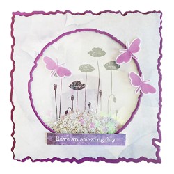 (SL-ES-STAMP741)Studio light SL Stamp Poppies Essentials nr.741