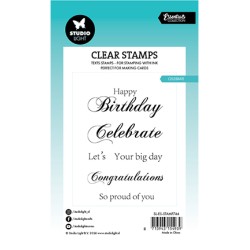 (SL-ES-STAMP744)Studio light SL Stamp Celebrate Essentials nr.744