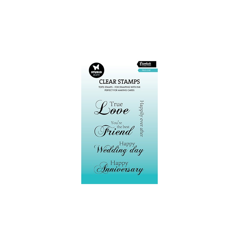 (SL-ES-STAMP745)Studio light SL Stamp True love Essentials nr.745