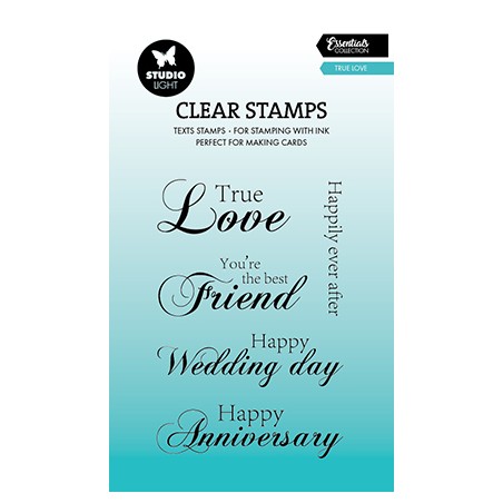 (SL-ES-STAMP745)Studio light SL Stamp True love Essentials nr.745