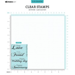 (SL-ES-STAMP745)Studio light SL Stamp True love Essentials nr.745