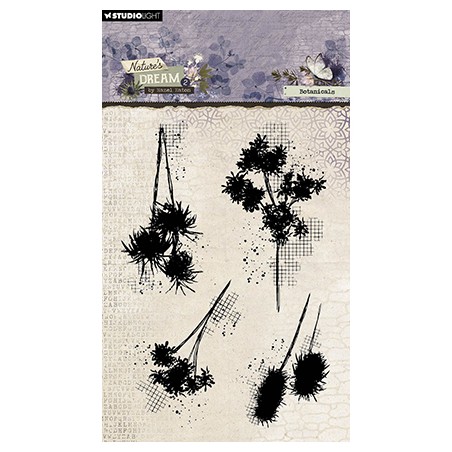 (HE-ND-STAMP722)Studio light Stamp Botanicals Nature's Dream 2 nr.722