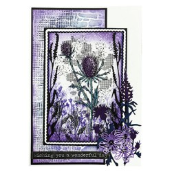 (HE-ND-STAMP722)Studio light Stamp Botanicals Nature's Dream 2 nr.722