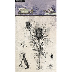 (HE-ND-STAMP723)Studio light Stamp Thistle Nature's Dream 2 nr.723