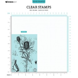 (HE-ND-STAMP723)Studio light Stamp Thistle Nature's Dream 2 nr.723