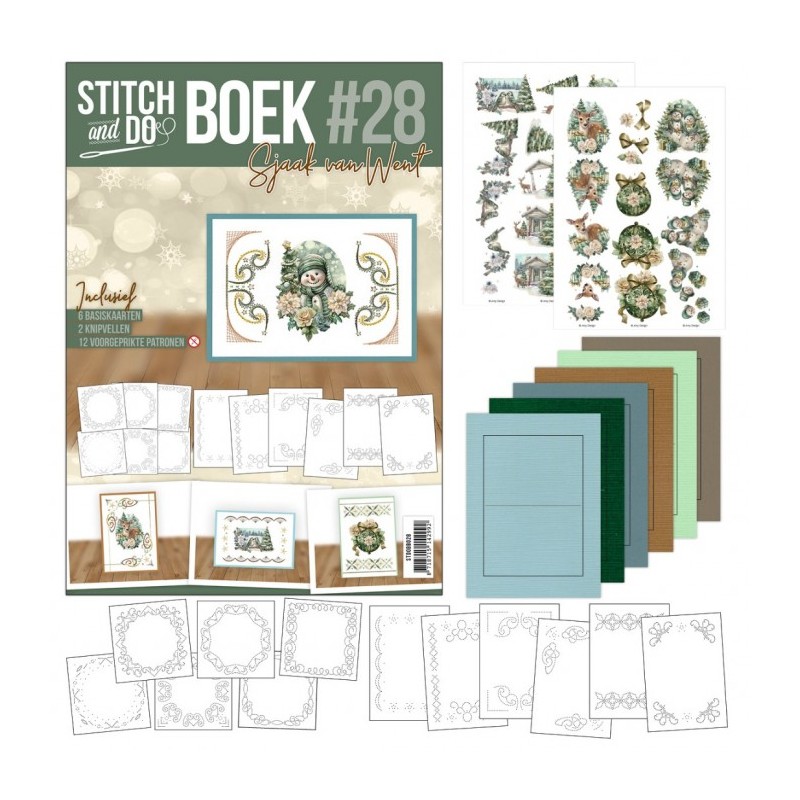 (STDOBB028)Stitch and Do Boek A6 28