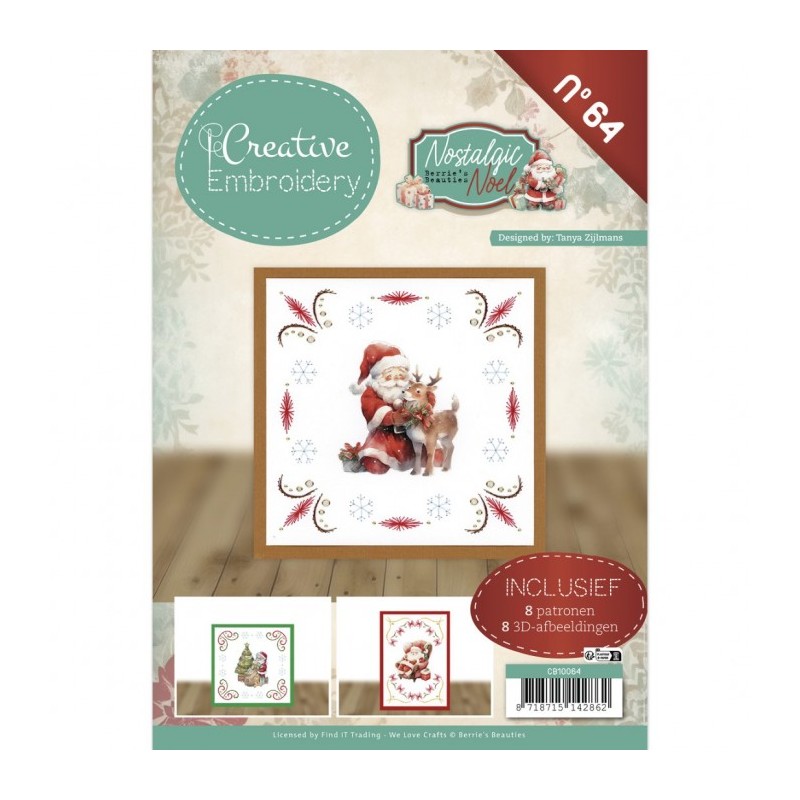 (CB10064)Creative Embroidery 64 - Berries Beauties - Nostalgic Noel