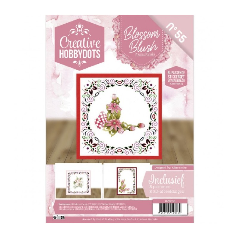 (CH10055)Creative Hobbydots 55 - Blossom Blush