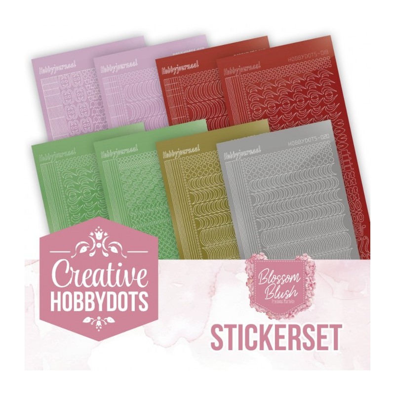 (CHSTS055)Stickerset Creative Hobbydots 55