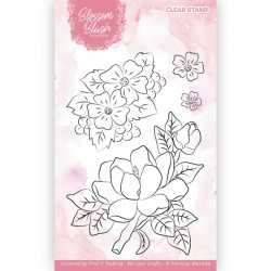 (PMCS10055)Clear Stamps - Precious Marieke - Blossom Blush - Magnolia