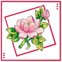 (PMCS10055)Clear Stamps - Precious Marieke - Blossom Blush - Magnolia