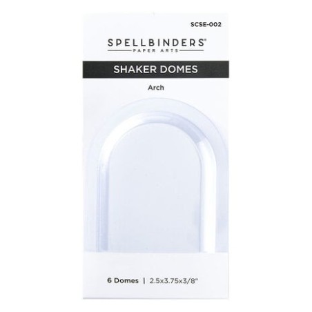 (SCSE-002)Spellbinders Arch Shaker Domes (6pcs)