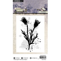 (HE-ND-STAMP718)Studio light Stamp Silhouette Nature's Dream 2 nr.718