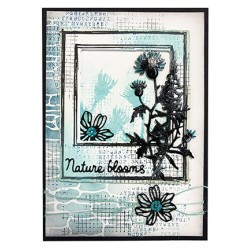 (HE-ND-STAMP718)Studio light Stamp Silhouette Nature's Dream 2 nr.718