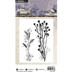 (HE-ND-STAMP719)Studio light Stamp  Branches Nature's Dream 2 nr.719