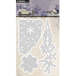 (HE-ND-CD890)Studio Light Cutting Die Floral elements Nature's Dream 2 nr.890