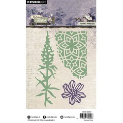 (HE-ND-CD890)Studio Light Cutting Die Floral elements Nature's Dream 2 nr.890