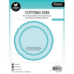 (SL-ES-CD913)Studio Light SL Cutting Die Torn edge circles Essentials nr.913