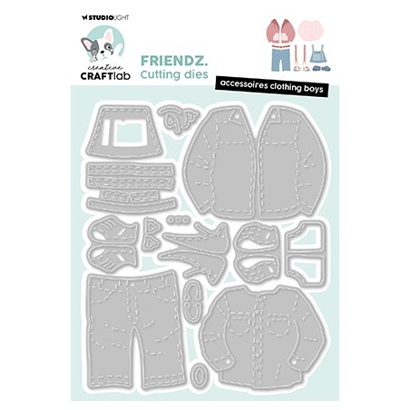 (CCL-FR-CD911)Studio Light Cutting Die Accessoires clothing boys Friendz nr.911