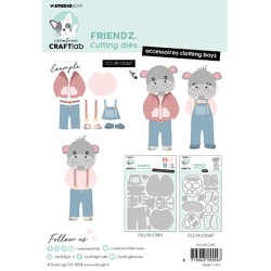 (CCL-FR-CD911)Studio Light Cutting Die Accessoires clothing boys Friendz nr.911