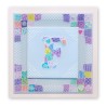 (GRO-PA-42379-01)Groovi® Baby plate A6 Linda's Patchwork