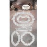 (SL-CM-CD944)Studio Light Cutting Die Ornamental labels Cherished Memories nr.944