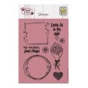 (NSCS022)Nellie`s Choice Clearstamp - No Words, Just Hugs