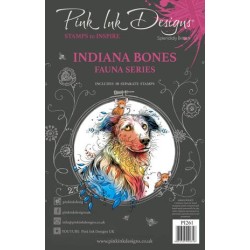 (PI261)Pink Ink Designs Indiana Bones A5 Clear Stamps