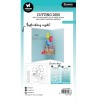 (SL-ES-CD927)Studio Light SL Cutting Die Balloon box pop-up Essentials nr.927