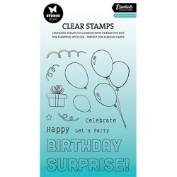 (SL-ES-STAMP759)Studio light SL Stamp Balloon box pop-up Essentials nr.759