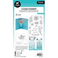 (SL-ES-STAMP760)Studio light SL Stamp Bouquet pop-up Essentials nr.760