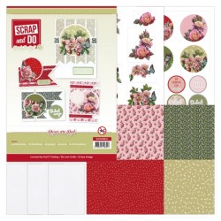 (SCDOSB011)Scrap and Do Simply the Best - Amy Design - Roses are Red