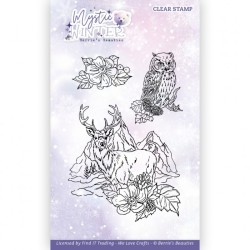 (BBCS10018)Clear Stamps - Berries Beauties - Mystic Winter - Deer