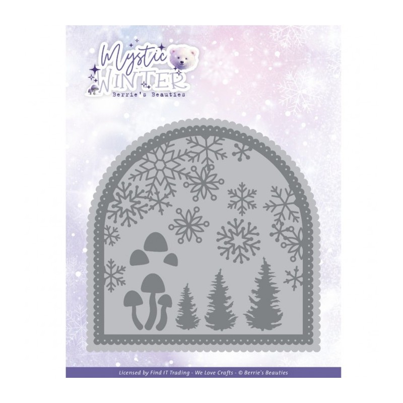 (BBD10029)Dies - Berries Beauties - Mystic Winter -Mystic Window