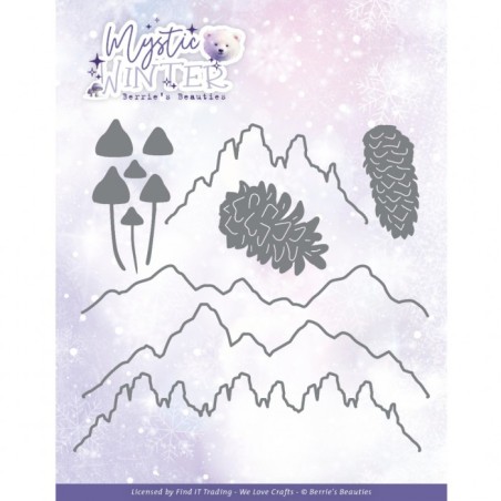 (BBD10030)Dies - Berries Beauties - Mystic Winter - Mystic Landscape