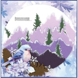 (BBD10030)Dies - Berries Beauties - Mystic Winter - Mystic Landscape