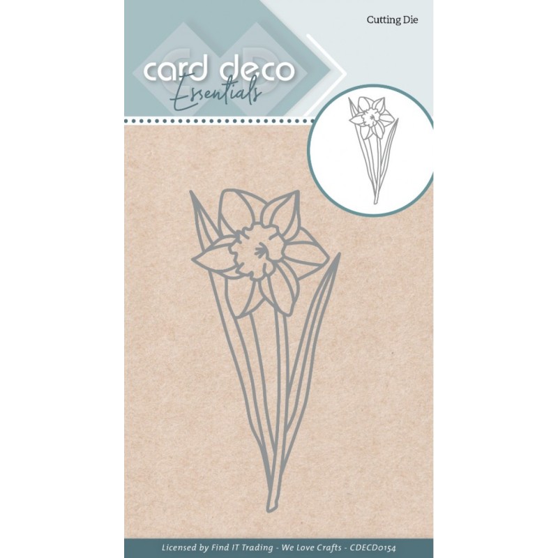 (CDECD0154)Card Deco Essentials - Cutting Dies - Daffodil