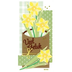 (CDECD0154)Card Deco Essentials - Cutting Dies - Daffodil