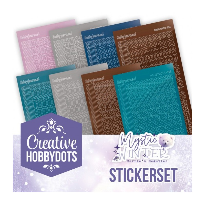 (CHSTS056)Stickerset Creative Hobbydots 56